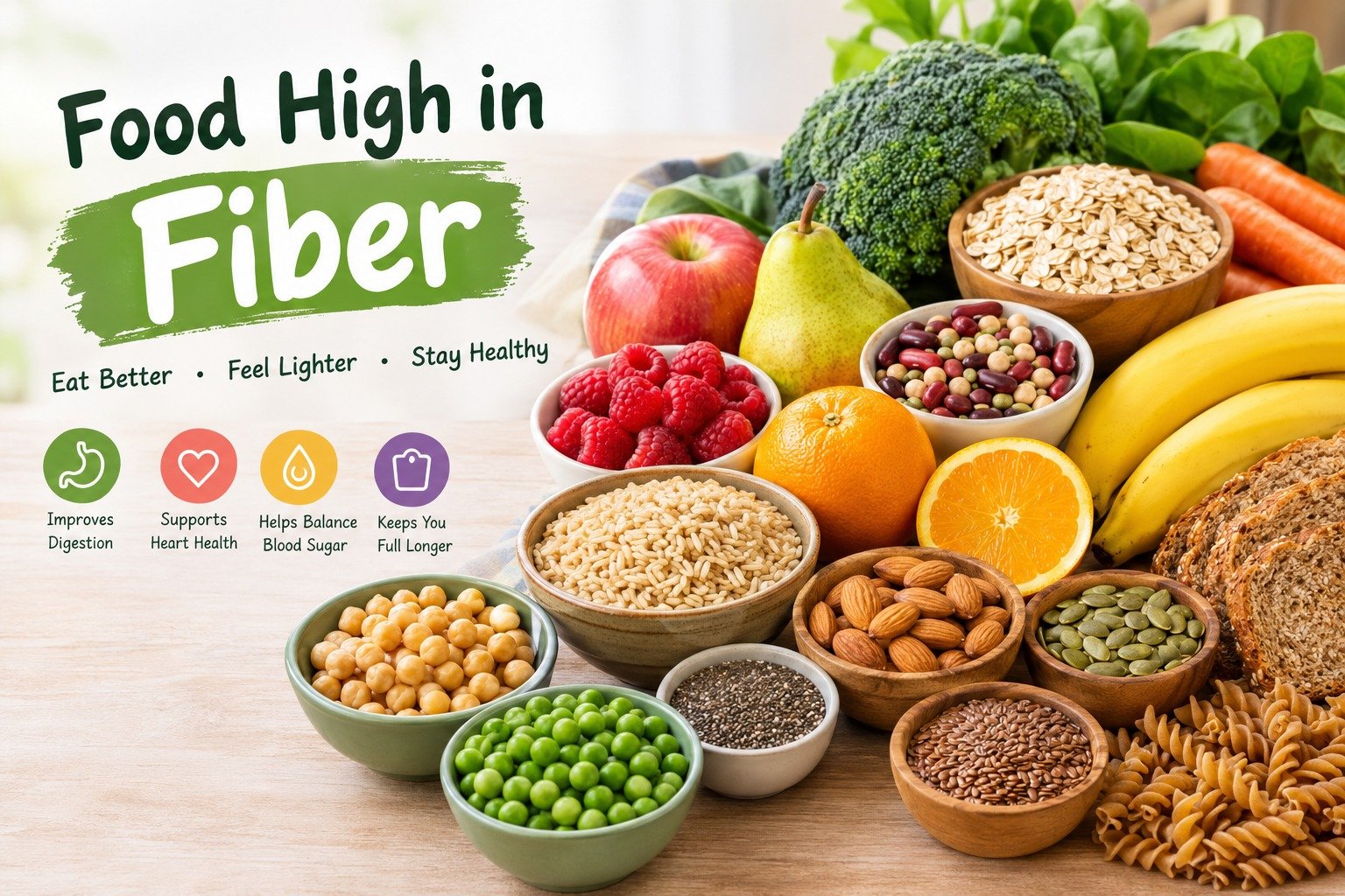 Food High in Fiber: A Simple Guide to Healthy Eating